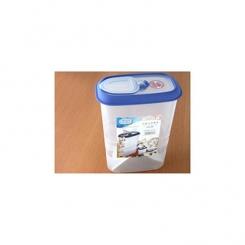 BARATTOLO PLASTICA CON DOSATORE LT. 1