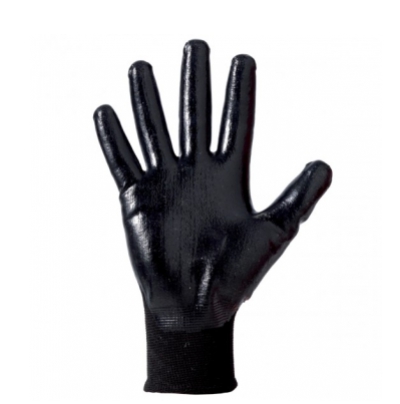 GUANTI LAVORO NITRILGRIP NERO