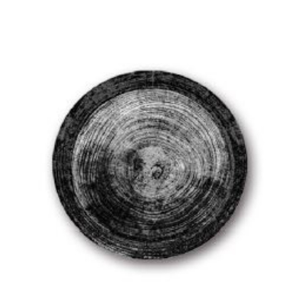 BLACK ROUND SIVIGLIA PIATTO FRUTTA 21