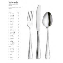 POSATE VALENCIA INOX 18/ 10 ABERT
