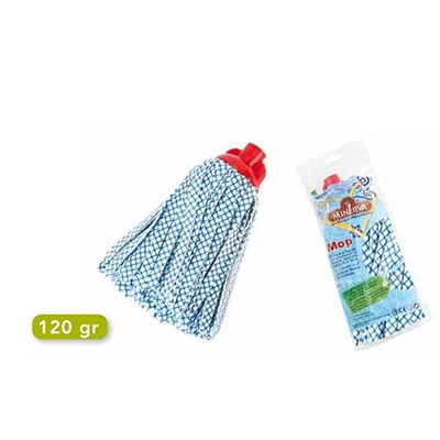 MOP RICAMBIO SINTETICO AZZURRO PER LAVAPAVIMENTI