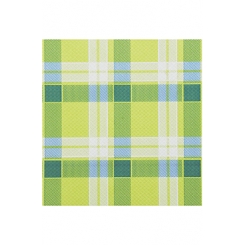 TOVAGLIA CARTA 100X100 PZ 100 SCOZZESE VERDE