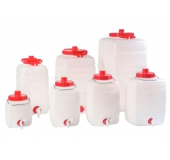 CONTENITORI PER ALIMENTI CON RUBINETTO