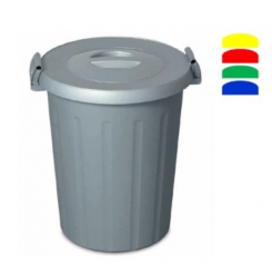 PATTUMIERA CON COPERCHIO LT. 25 TATA OKAY