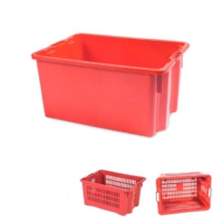 CESTA AGRICOLA PLASTICA APERTA E SEMI CHIUSA